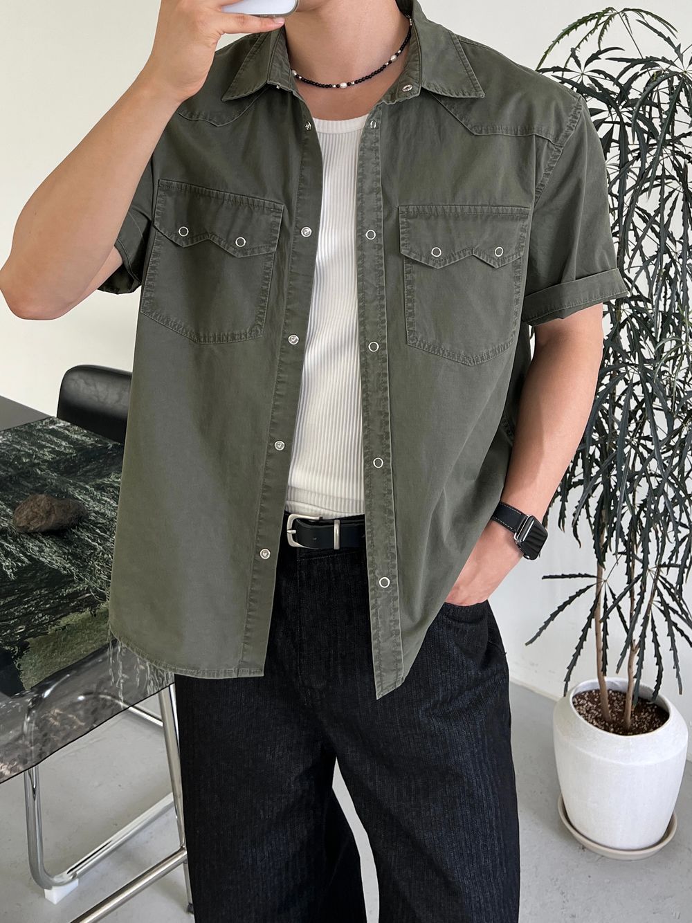 Gym Bro系列🏋️純色貼身彈性背心｜6色入