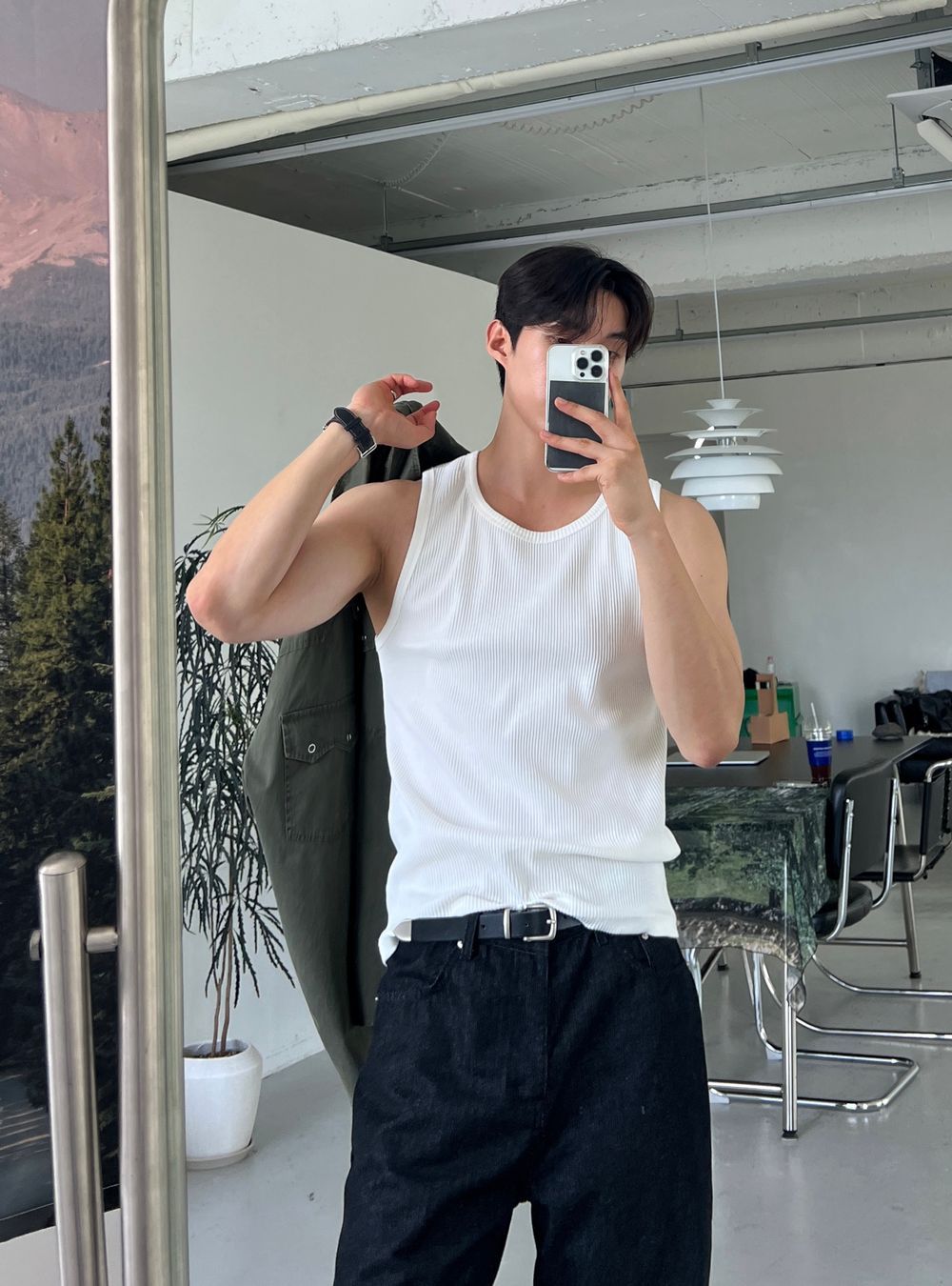 Gym Bro系列🏋️純色貼身彈性背心｜6色入