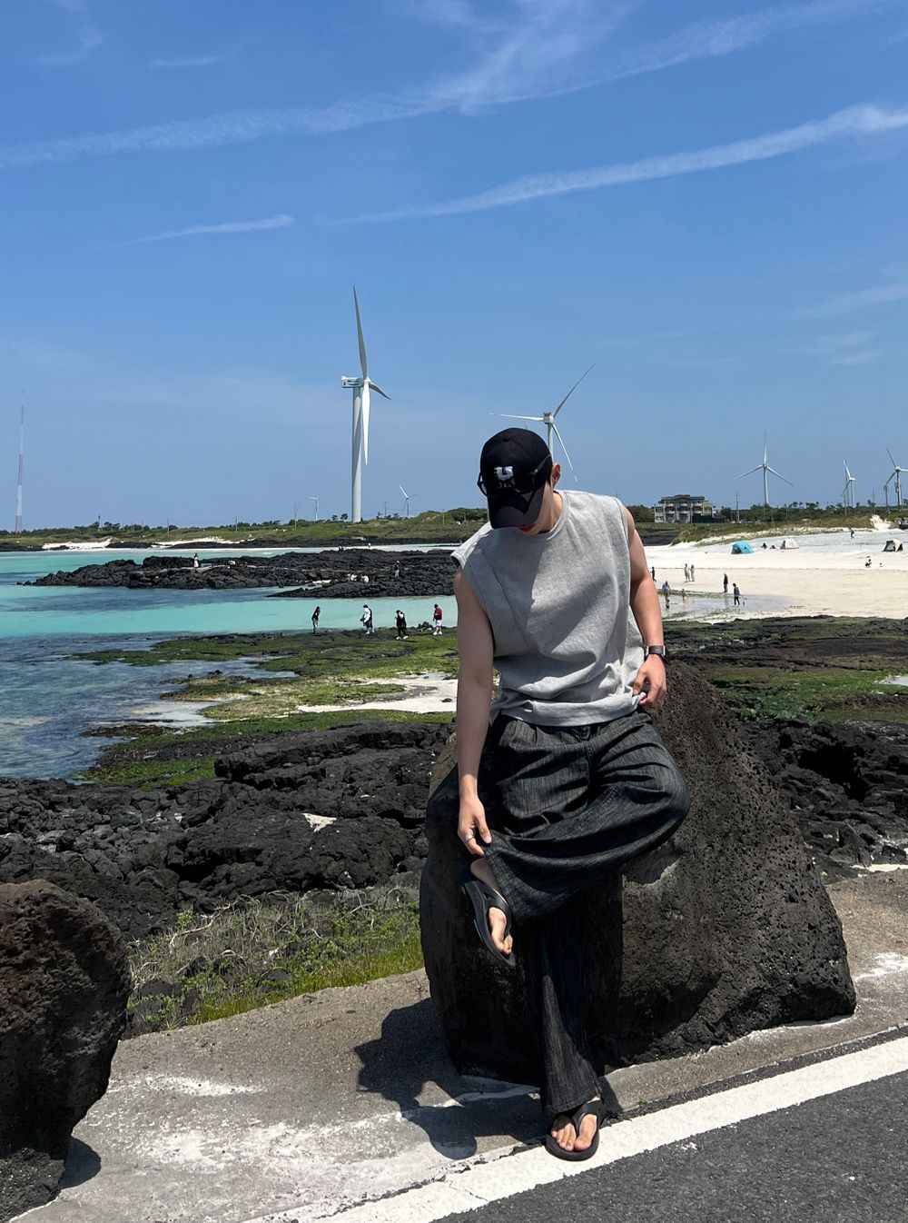 Gym Bro系列🏋️線條純色坎肩背心｜4色入