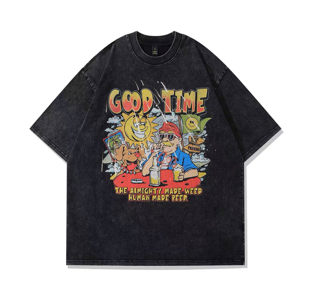 Vintage Washed Top-GOODTIME