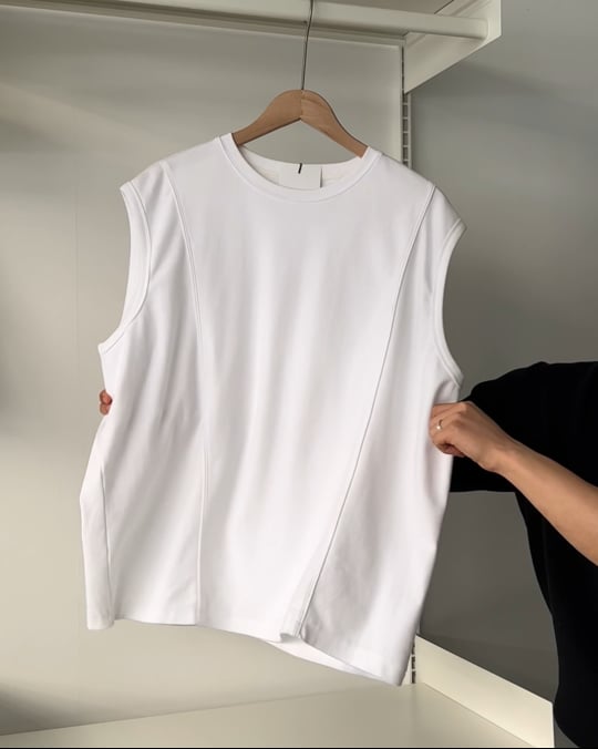 Gym Bro系列🏋️線條純色坎肩背心｜4色入