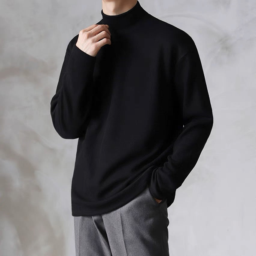 Basic turtleneck top(百搭半高領內襯)