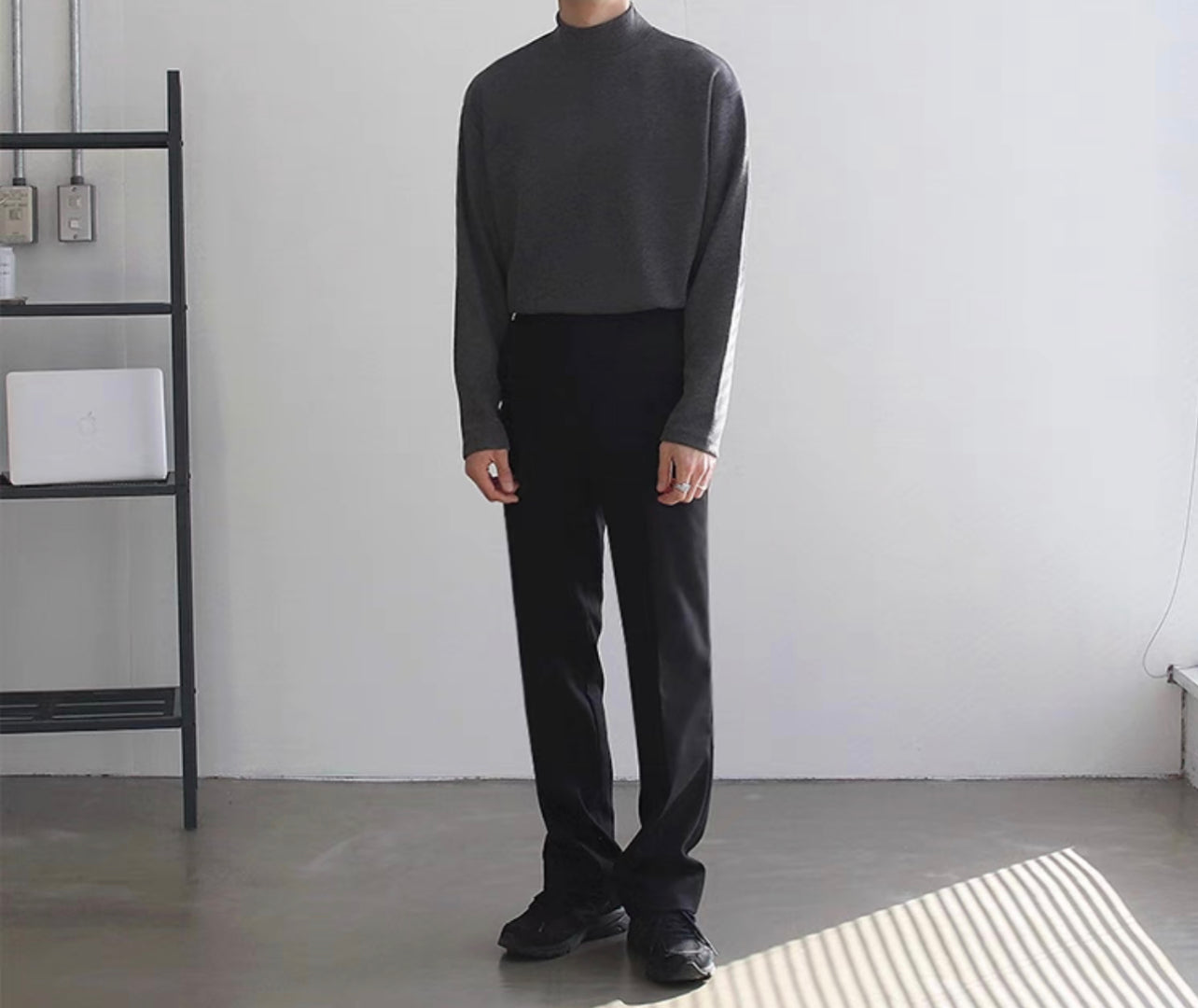 Basic turtleneck top(百搭半高領內襯)