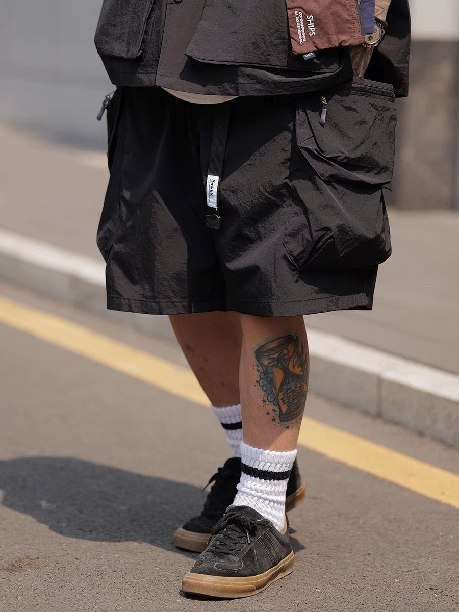 Big Pocket Cargo Short 日系機能工裝褲