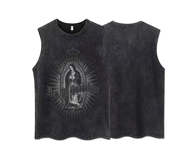 Washed Tank top-Mary